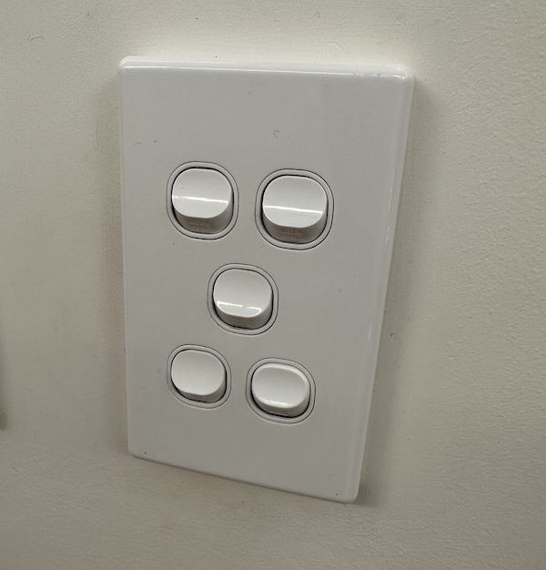 broken light switch