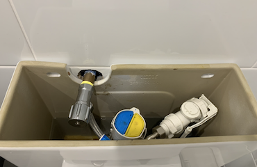 leaking cistern